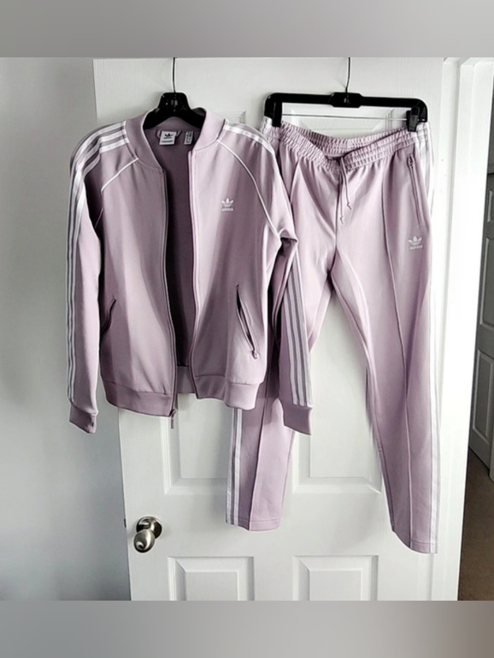adidas Originals SST Track Suit Pink Track Jacket Set Size Medium